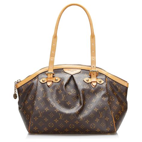 Louis Vuitton Tivoli Marrone Tela ref.1076354 